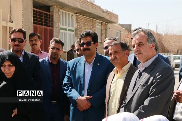 افتتاح دومین مدرسه خیری  مروست در سال 98