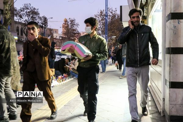 ماسک میهمان بازار شب عید