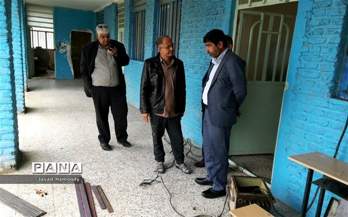 بازدیدریس آموزش وپرورش شهرستان حمیدیه ازمدارس مسیرگمبوعه