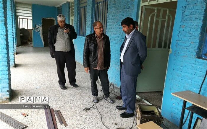 بازدیدریس آموزش وپرورش شهرستان حمیدیه ازمدارس مسیرگمبوعه