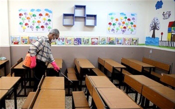 مدارس حوزه‌های انتخاباتی سراسر البرز ضد عفونی می شوند