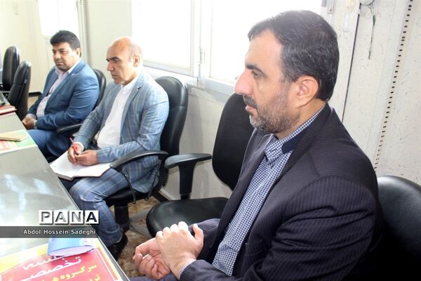 جلسه ستاد پیشگیری ازشیوع بیماری  کرونا در اداره کل آموزش و پرورش استان بوشهر