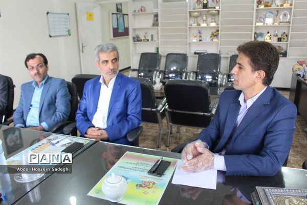 جلسه ستاد پیشگیری ازشیوع بیماری  کرونا در اداره کل آموزش و پرورش استان بوشهر