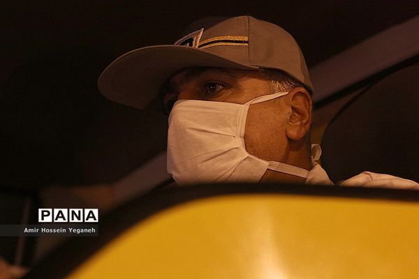 عملیات ضد عفونی مراکز خدماتی جزیره کیش