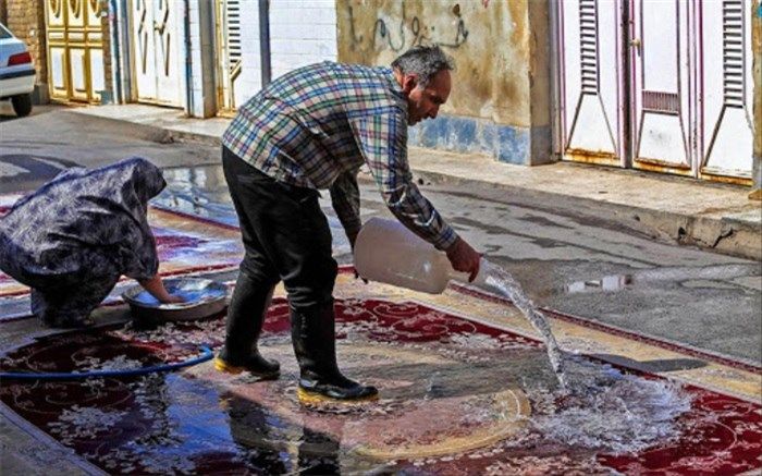 لزوم صرفه جویی در مصرف آب در خانه تکانی های نوروزی