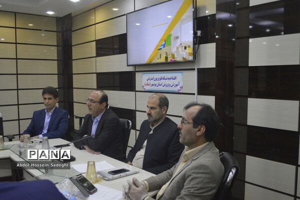 افتتاحیه شبکه تلویزیون اینترنتی آموزش و پرورش استان بوشهر