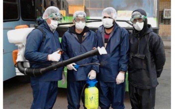 ضدعفونی ناوگان حمل‌ونقل عمومی شهرقدس