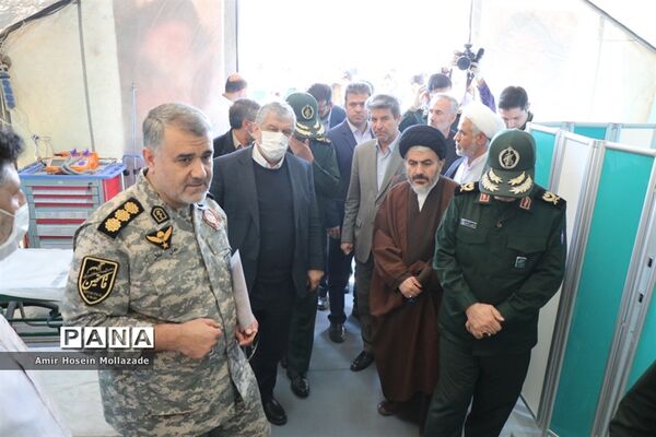 افتتاح بیمارستان صحرایی شهید باکری در ارومیه