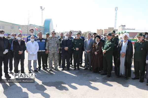 افتتاح بیمارستان صحرایی شهید باکری در ارومیه