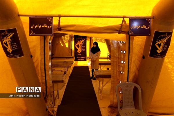 افتتاح بیمارستان صحرایی شهید باکری در ارومیه