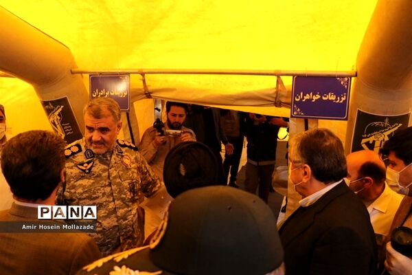 افتتاح بیمارستان صحرایی شهید باکری در ارومیه