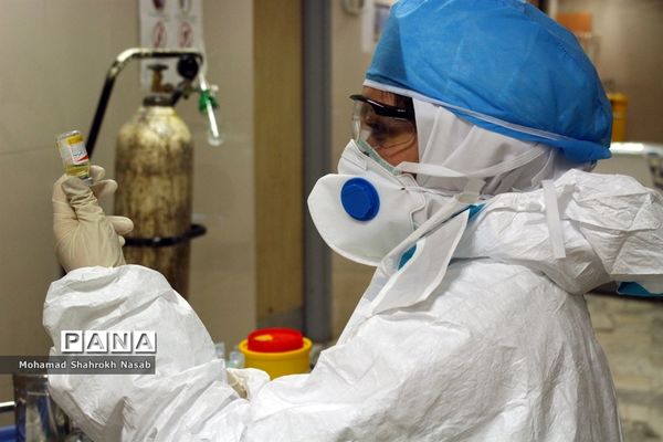 پرستاران بیمارستان رازی اهواز در خط مقدم مبارزه با کرونا ویروس