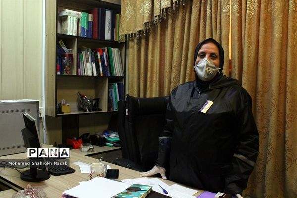 پرستاران بیمارستان رازی اهواز در خط مقدم مبارزه با کرونا ویروس