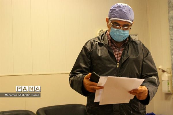 پرستاران بیمارستان رازی اهواز در خط مقدم مبارزه با کرونا ویروس