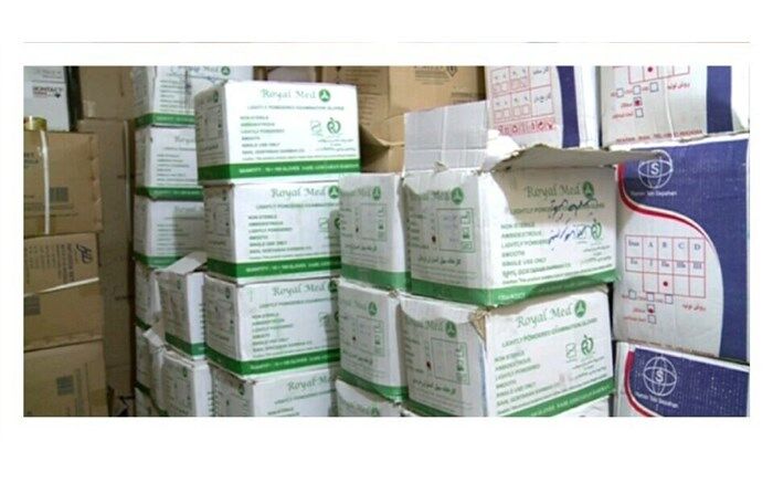 کشف اقلام بهداشتی احتکار شده در زنجان