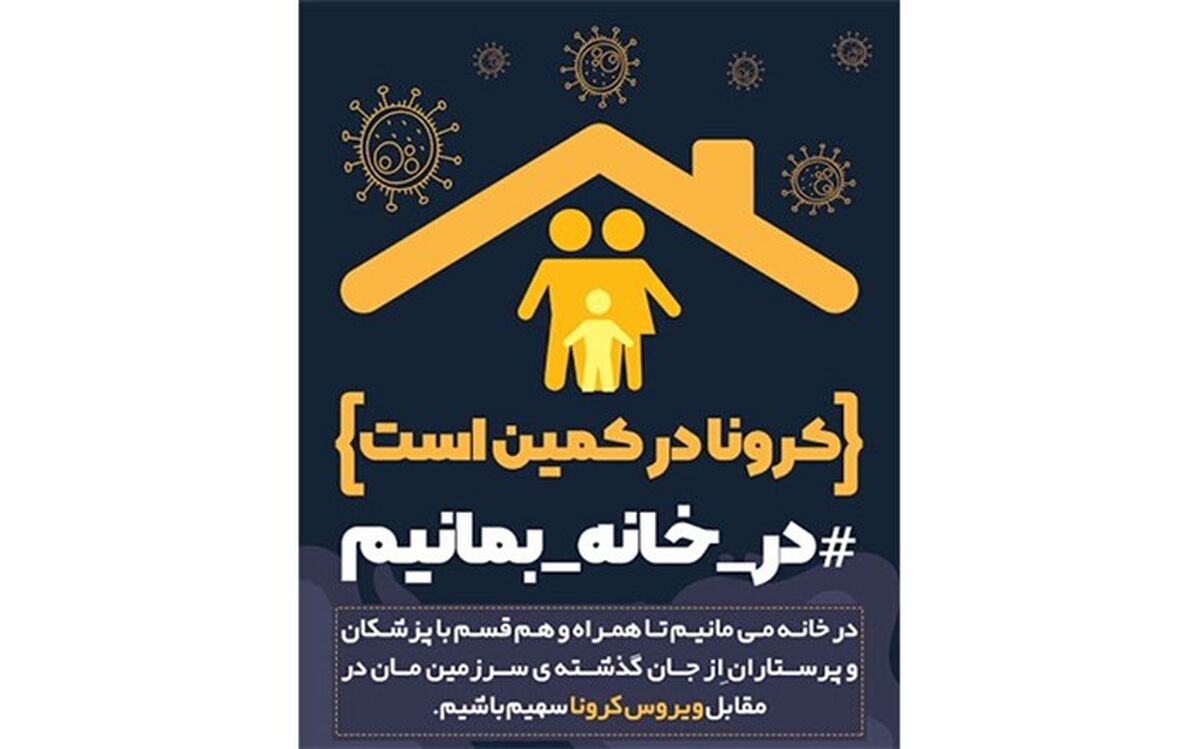 پیام معاون پرورشی و فرهنگی اداره کل اموزش و پرورش خوزستان  در خصوص پیوستن به پویش ملی در خانه می مانیم