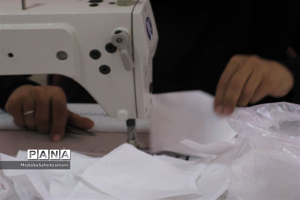 تولید روزانه ۱۸ هزارماسک از سوی مددجویان کمیته امداد تهران
