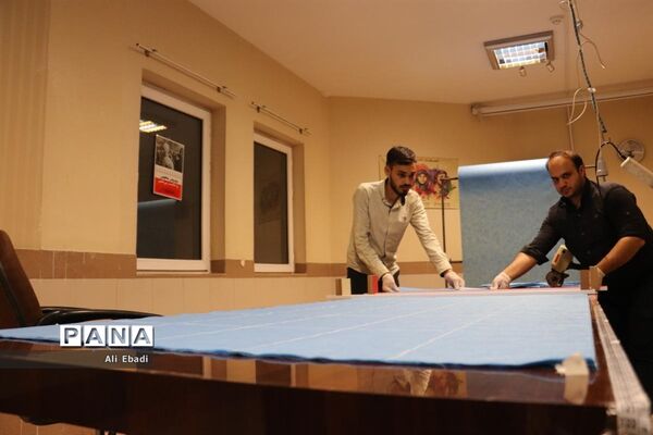 راه‌اندازی کارگاه تولید ماسک در قرارگاه شهید دکتر قاسمی قم