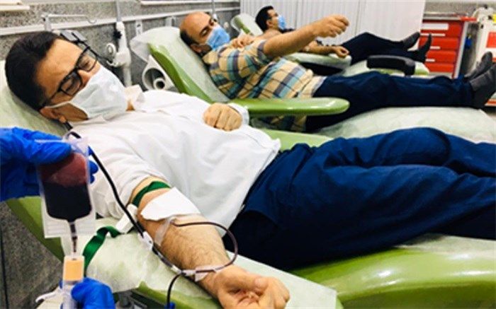 با اهدای خون ما را در مبارزه با کرونا در استان بوشهر تنها نگذارید