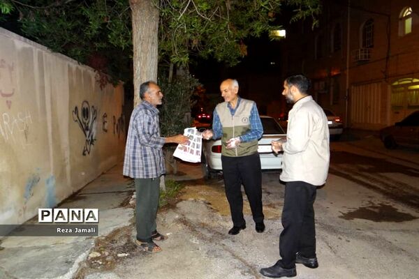 توزیع بسته های بهداشتی در بوشهر