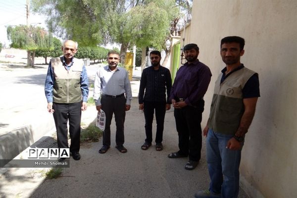 توزیع بسته های بهداشتی در بوشهر