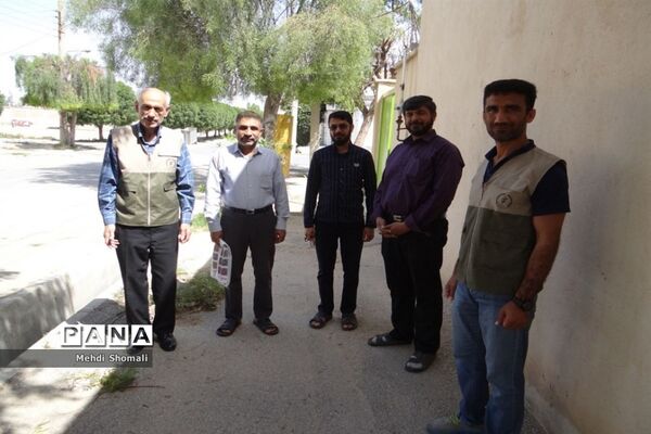 توزیع بسته های بهداشتی در بوشهر