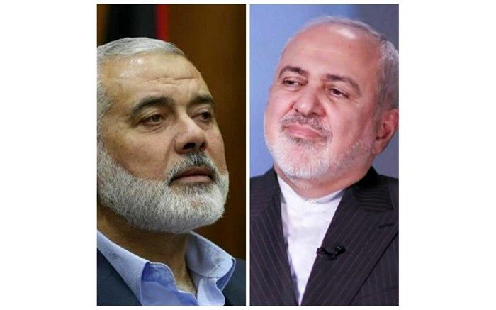 رایزنی تلفنی اسماعیل هنیه با ظریف