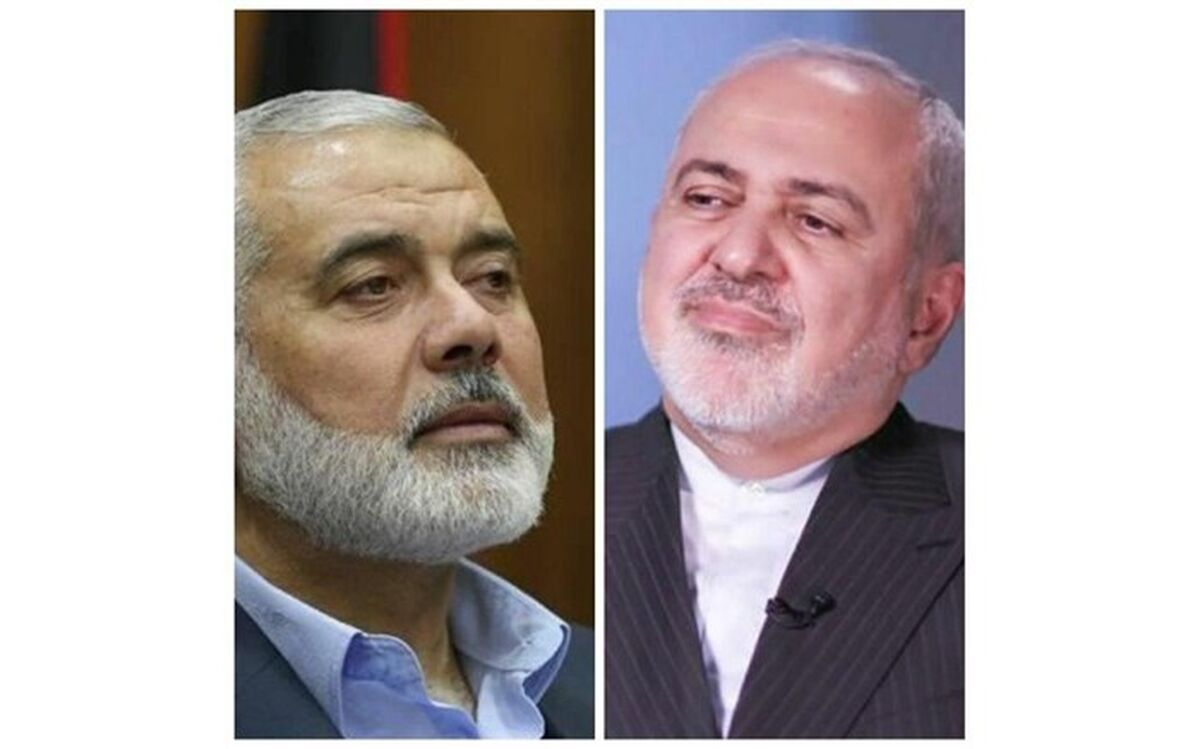 رایزنی تلفنی اسماعیل هنیه با ظریف