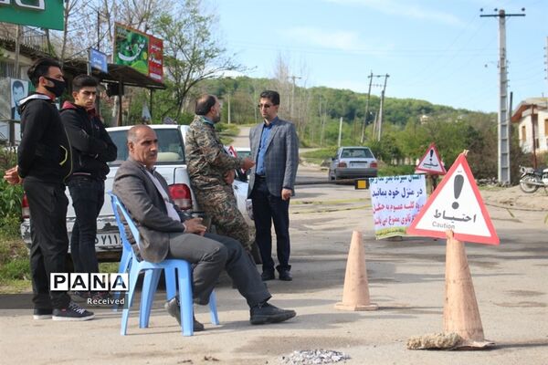 کنترل تفرجگاه‌ها و ورودی روستاهای مازندران
