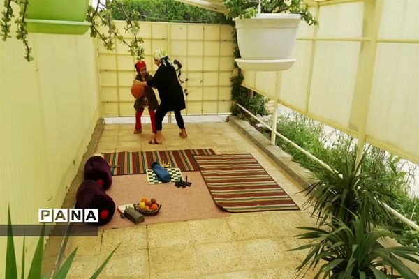 سیزده بدر دانش آموزان شهرستان امیدیه در خانه هایشان