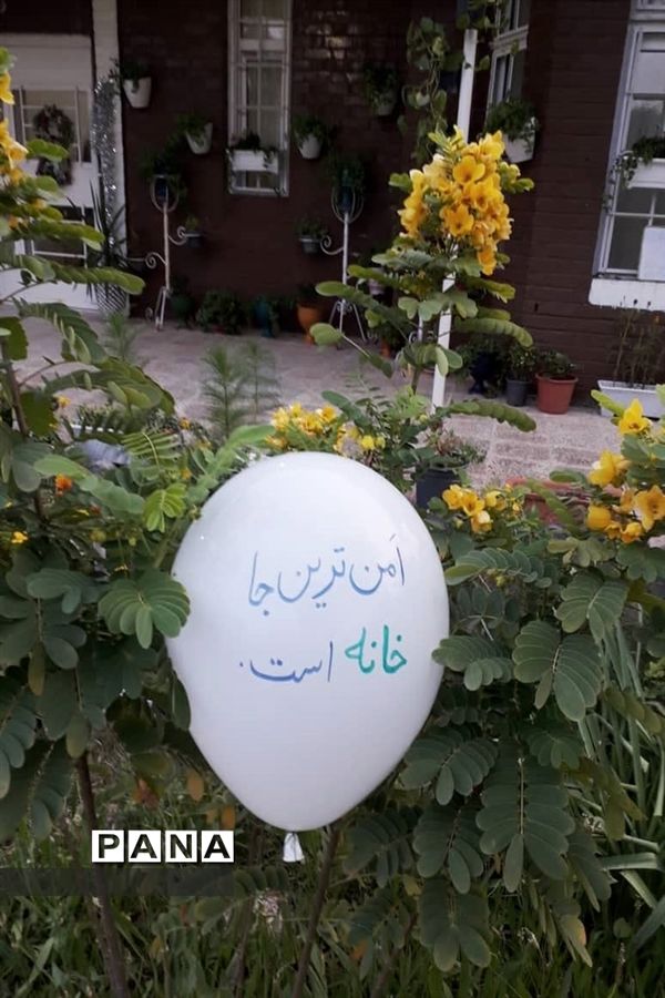 سیزده بدر دانش آموزان شهرستان امیدیه در خانه هایشان