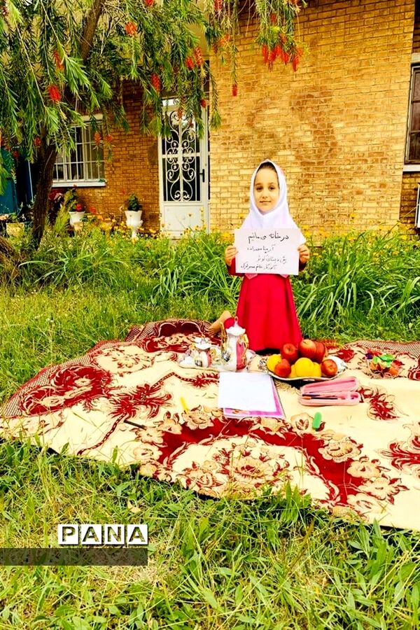 سیزده بدر دانش آموزان شهرستان امیدیه در خانه هایشان