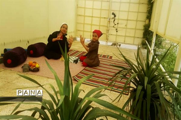 سیزده بدر دانش آموزان شهرستان امیدیه در خانه هایشان