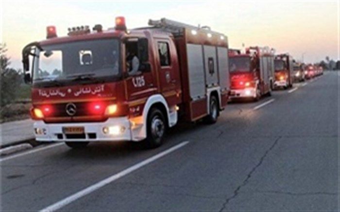 افزایش خودروهای ضدعفونی کننده آتش‌نشانی در روزهای آینده