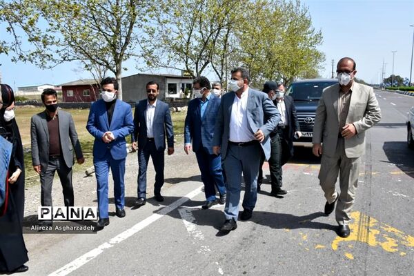 بازدید استاندار مازندران از ورودی‌های بابل، بابلسر و فریدونکنار