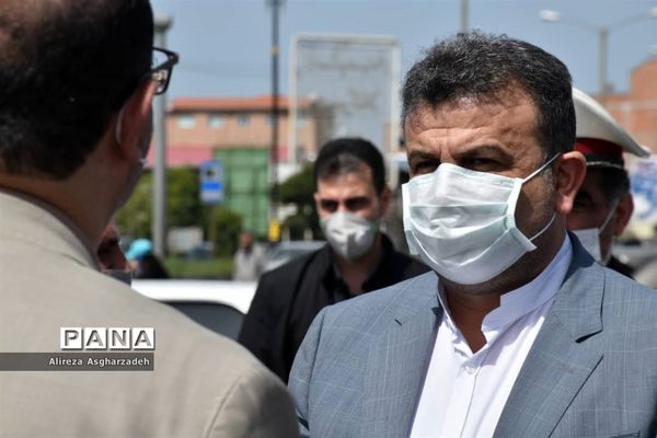 بازدید استاندار مازندران از ورودی‌های بابل، بابلسر و فریدونکنار