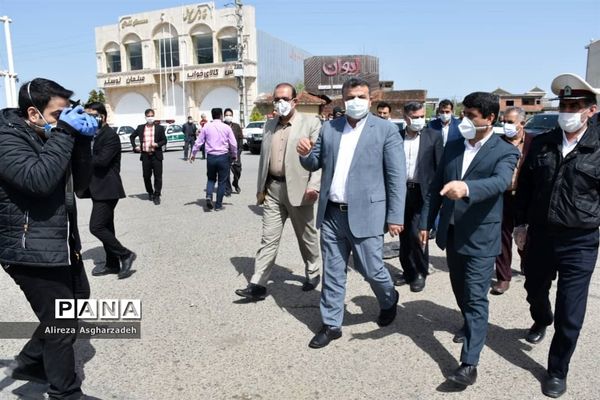 بازدید استاندار مازندران از ورودی‌های بابل، بابلسر و فریدونکنار