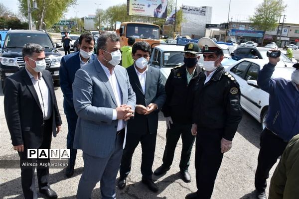 بازدید استاندار مازندران از ورودی‌های بابل، بابلسر و فریدونکنار
