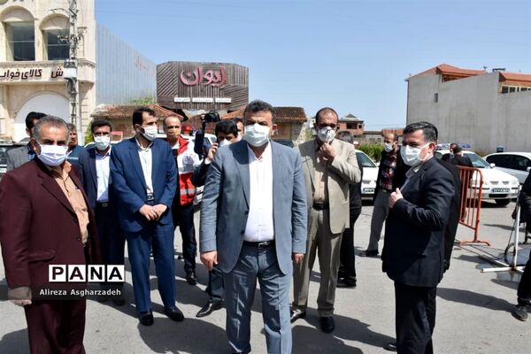 بازدید استاندار مازندران از ورودی‌های بابل، بابلسر و فریدونکنار