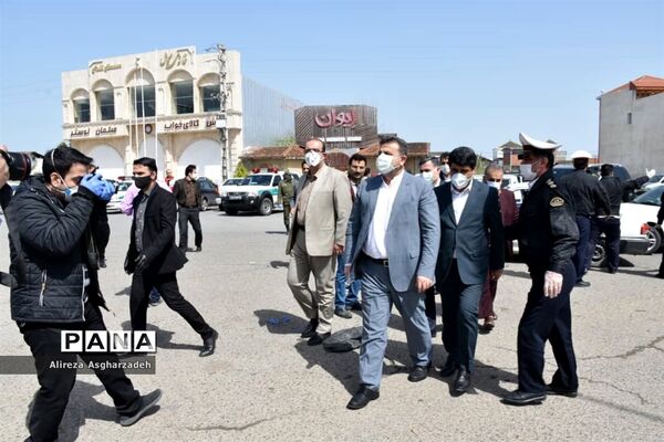 بازدید استاندار مازندران از ورودی‌های بابل، بابلسر و فریدونکنار