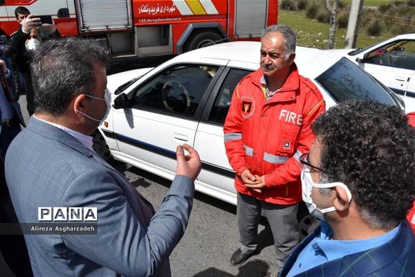 بازدید استاندار مازندران از ورودی‌های بابل، بابلسر و فریدونکنار