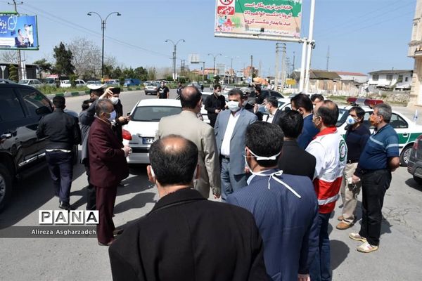 بازدید استاندار مازندران از ورودی‌های بابل، بابلسر و فریدونکنار