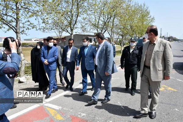 بازدید استاندار مازندران از ورودی‌های بابل، بابلسر و فریدونکنار