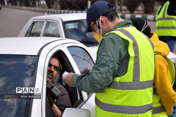 کنترل عبور و مرور ورودی‌های شهرزنجان
