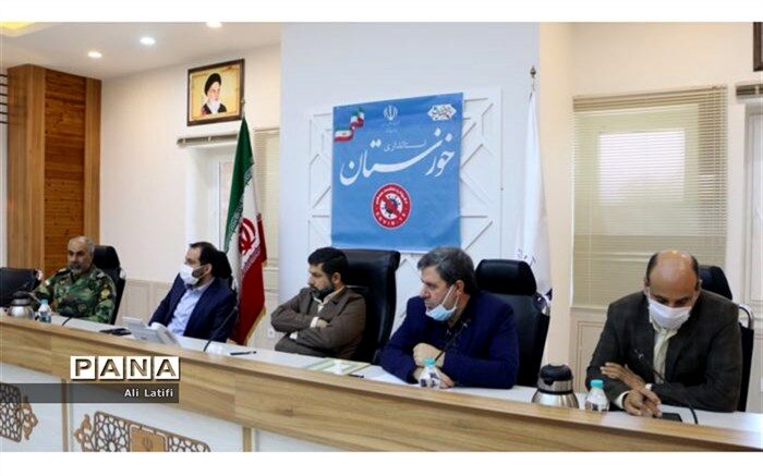 تاکید استاندار خوزستان برارزیابی و بازنگری اقدامات انجام‌شده در خصوص شیوع کرونا