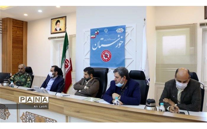 تاکید استاندار خوزستان برارزیابی و بازنگری اقدامات انجام‌شده در خصوص شیوع کرونا