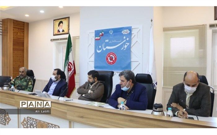 تاکید استاندار خوزستان برارزیابی و بازنگری اقدامات انجام‌شده در خصوص شیوع کرونا