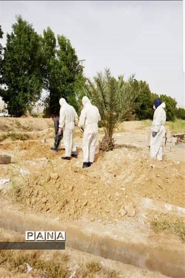 فعالیت مردمی گروه جهادی جهادگران انقلابی شهرستان امیدیه