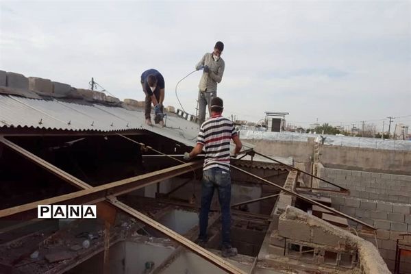 فعالیت مردمی گروه جهادی جهادگران انقلابی شهرستان امیدیه