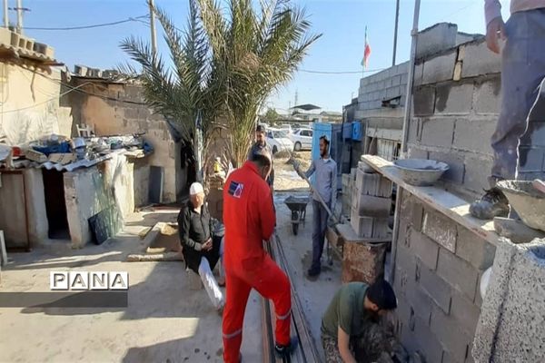 فعالیت مردمی گروه جهادی جهادگران انقلابی شهرستان امیدیه